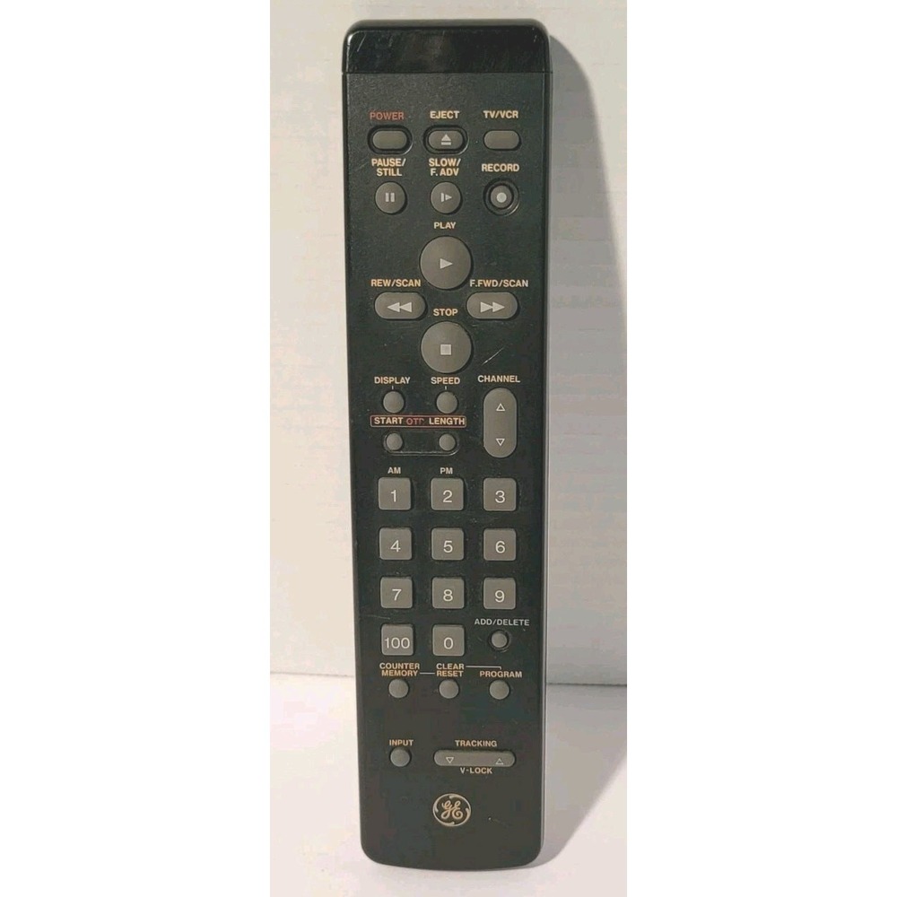 GE OEM TV VCR Player Remote Multi-Function #VSQS1168